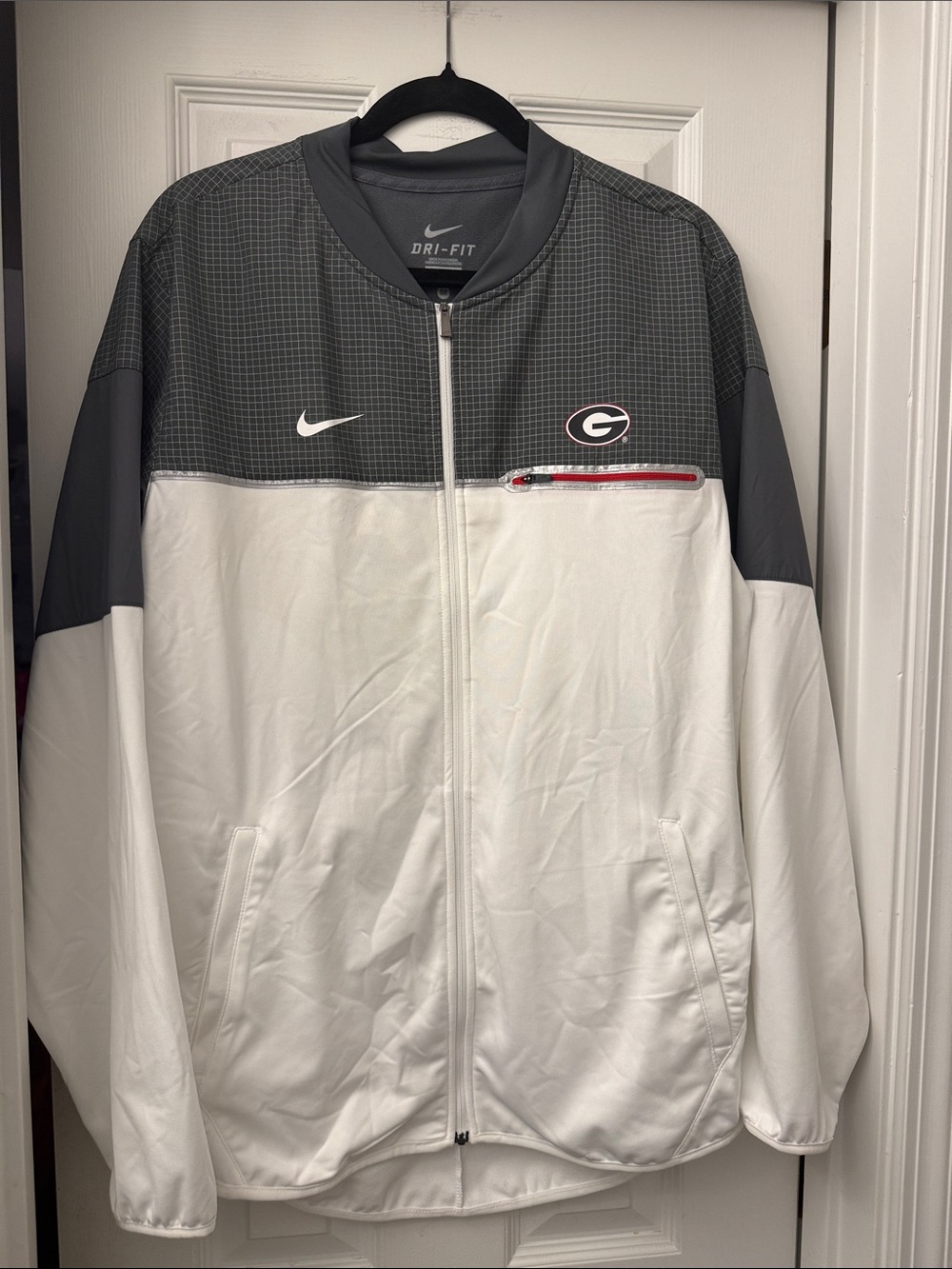 University of Georgia Nike Dri-FIT Bulldogs UGA Dawgs Full Zip Jacket Men’s M
